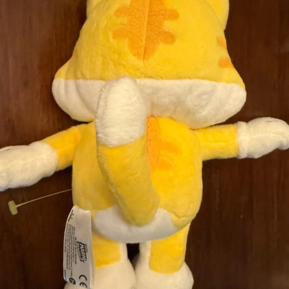 Yellow & White Plush Character Stuffed Toy - Kids Plush Figure - Picture 2 of 6